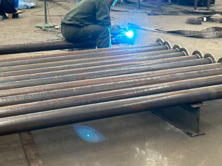 和平20#无缝注浆管加工108*6钢花管棚管